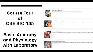 CBE BIO 135 Course Tour