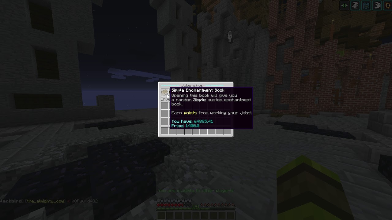 faction job points book issue