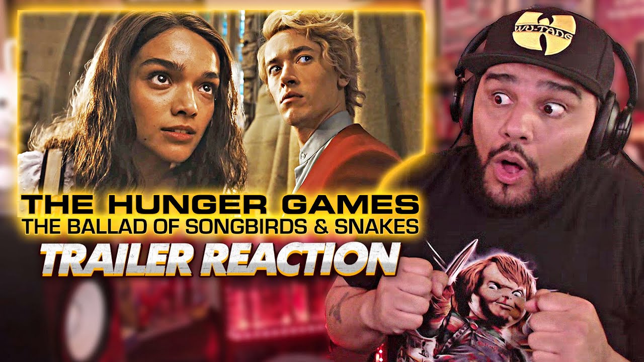*A FIGHT TO THE DEATH!* The Hunger Games: The Ballad of Songbirds & Snakes (2023) *TRAILER REACTION*