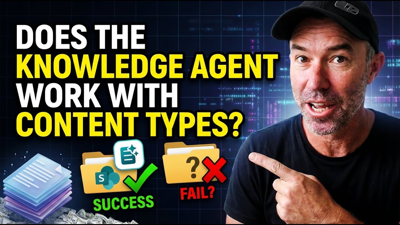 Video: Does the Knowledge Agent Respect Content Type Hub Metadata?