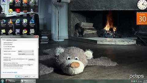 Windows 7 Show All Icons and Notifications on Taskbar