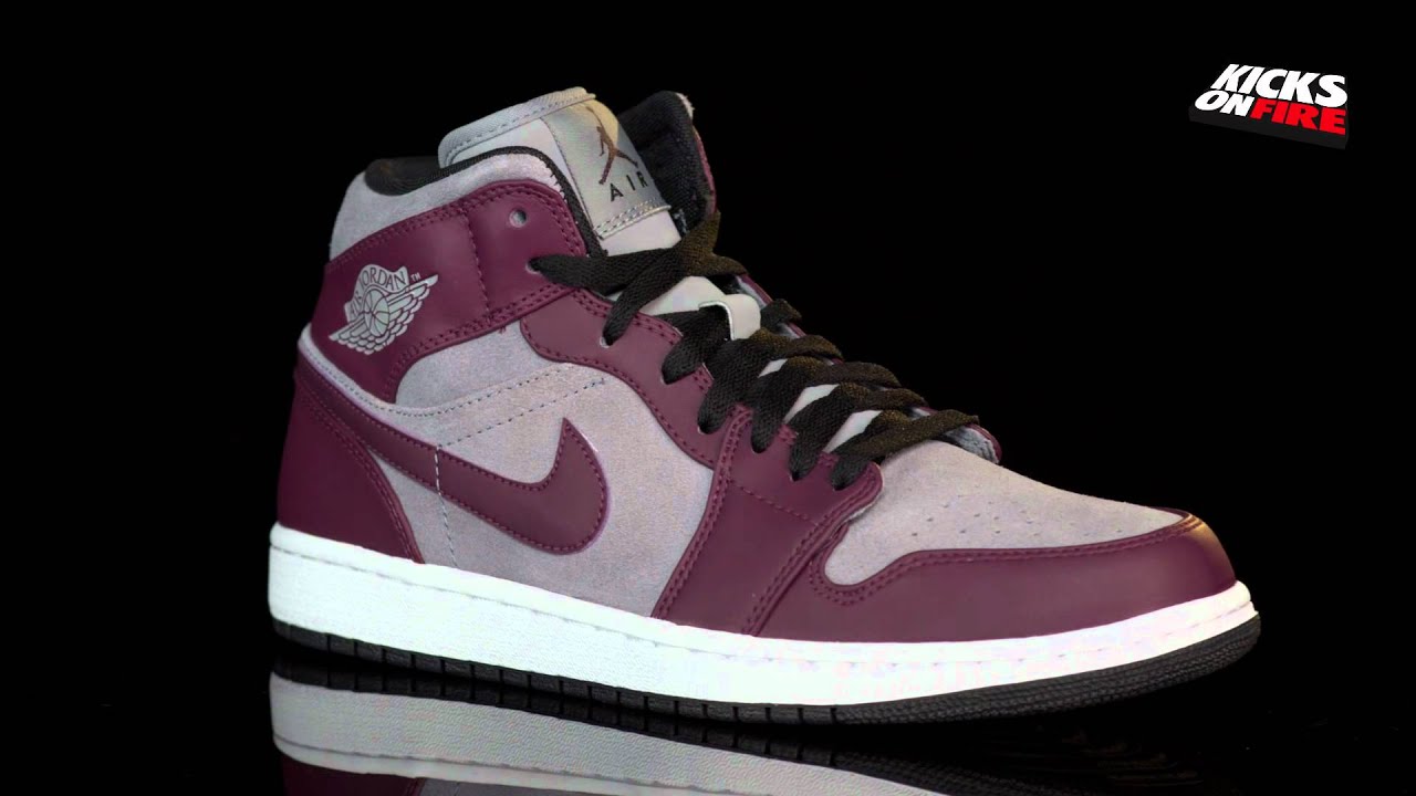 Air Jordan 1 Phat Bordeaux / Stealth 