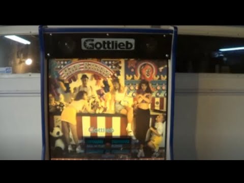 HOT SHOTS PINBALL MACHINE - BY GOTTLIEB 1989