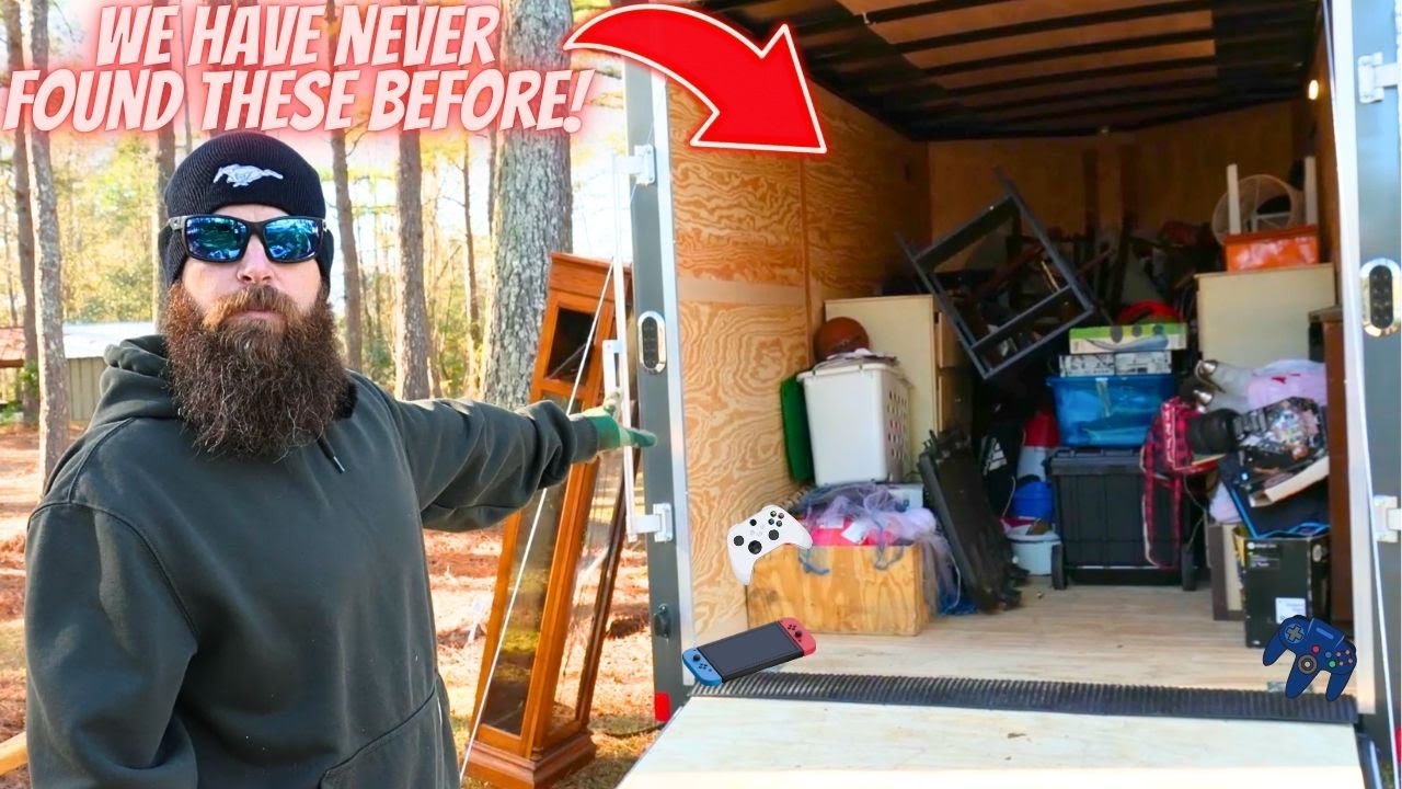 We risked $900 on an abandoned storage unit! We got a HUGE surprise