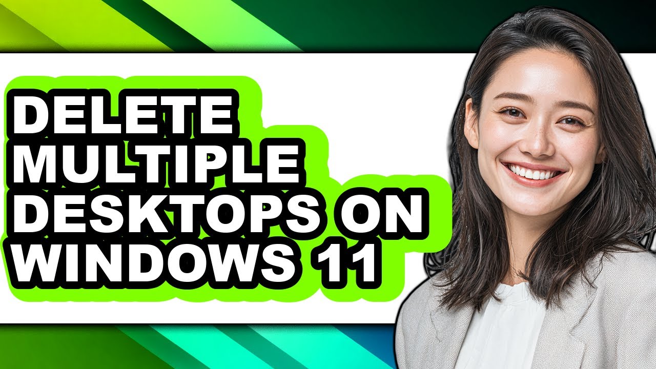 Desktop Computer Delete How to Delete Multiple Desktops on Windows 11 (easy Method) - YouTube