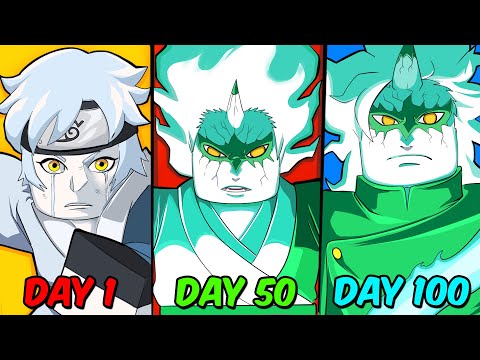 Spent 100 days Going From Noob To MITSUKI In Shindo Life! Rellgames Shinobi Life 2