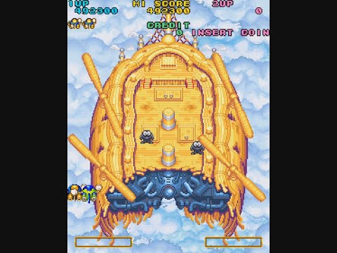 [AC] Detana!! TwinBee - 1-ALL Clear (No-Miss) - 2,559,550 to 2-2