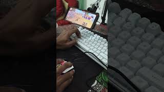 free Fire handcam keyboard mouse gameplay in mobile #freefireindia #gaming #shorts