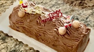How to transform a brownie into a chocolate rolled cake this Christmas