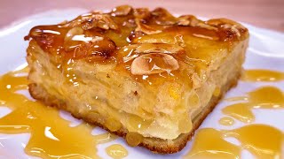 Easy French Apple Cake That Melts in Your Mouth! Apple Cinnamon Dessert Recipe