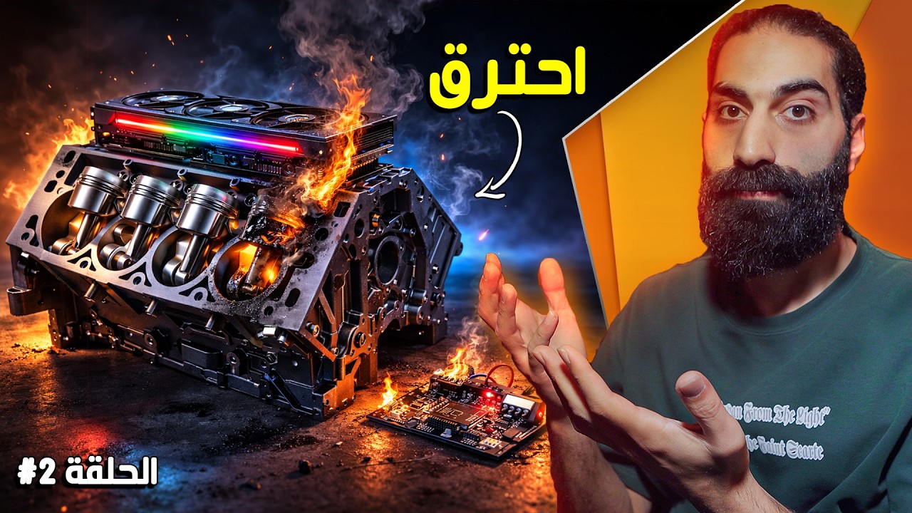 جربت شغل الجهاز و احترق المحرك !!! الحلقة #2