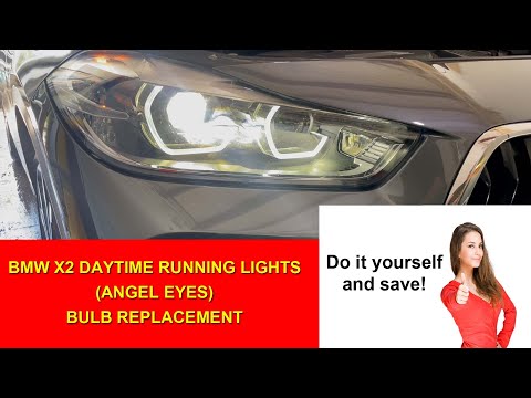 BMW X2 LED Daytime Running Light (Angel Eye) Bulb Replacement