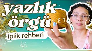 Hangi Ürüne Hangi İplik? ÖRGÜ SOHBETİ #3 