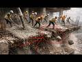 Amazing Concrete Pouring Skills – Building a Reinforced Foundation by Hand