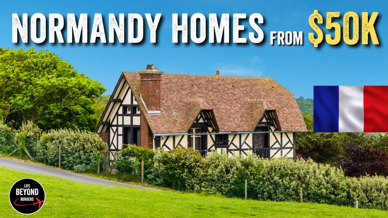 10 Affordable Homes in NORMANDY, France from $50K