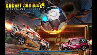 Getting the championship cup in rocket car ball