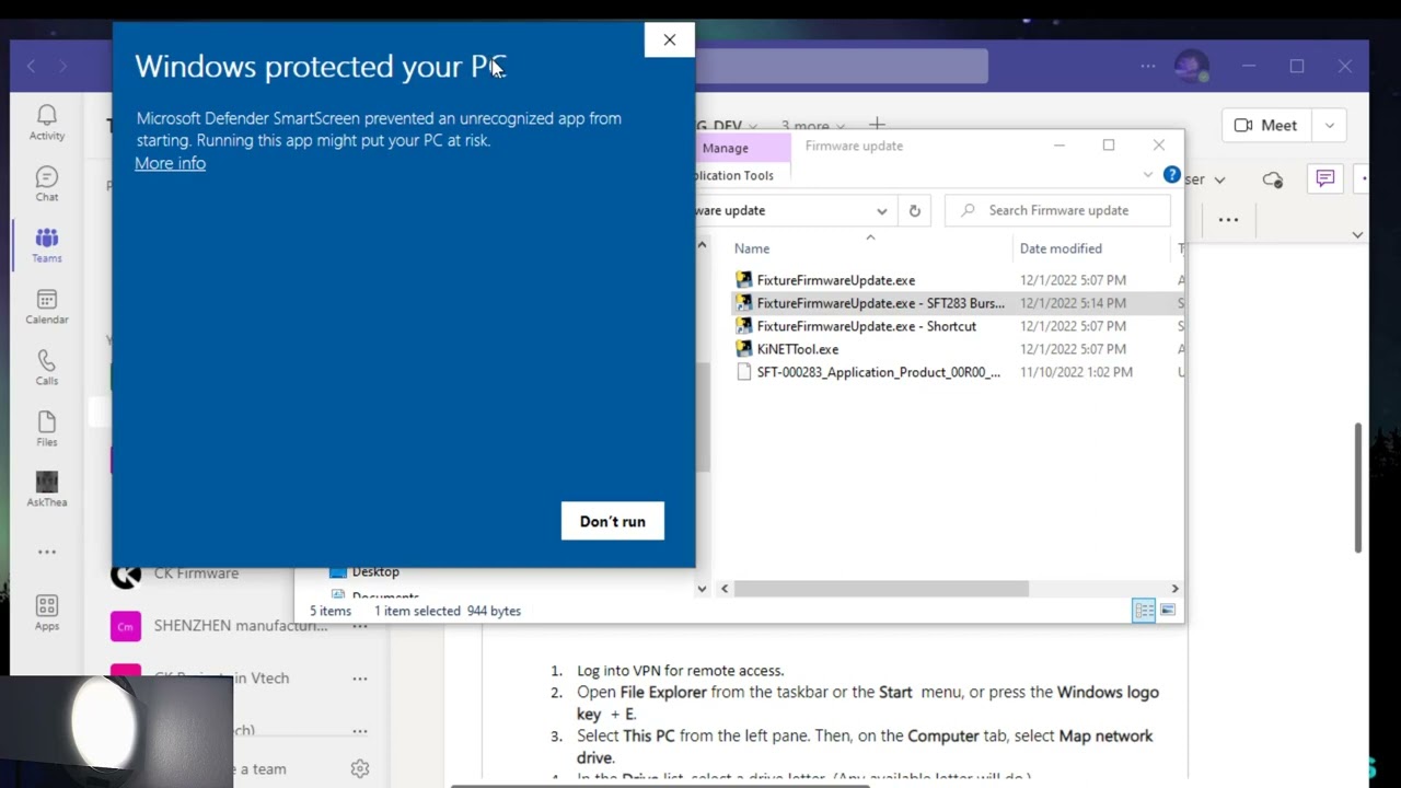Firmware update tool