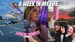 A Week In My Life| VLOG, School, Senior Sunrise, Friends, and AOTD's