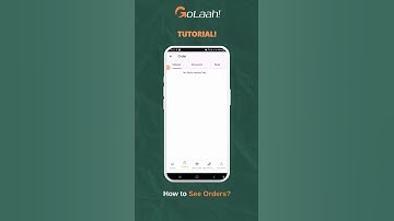 Order Menu on GoLaah App – Full Guide