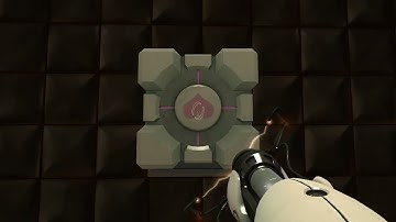 What happens to the Companion Cube?