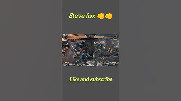 When you use 100% of your brain #tekkenesports #tekken8 #gaming #stevefox #games #gamingaccessories