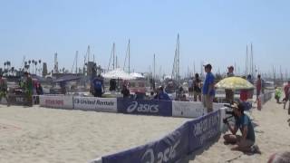 FIVB 2016: #19 Crabb/Crabb(USA) vs #3 Pedro/Evandro(BRA) 8/25/16