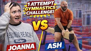 ONE ATTEMPT GYMNASTICS CHALLENGE!