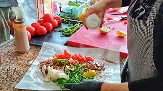 Kelle Sogus - Extreme Turkish Street Food Sheeps Head, Brain, And Tongue