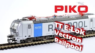 Piko V027 Tt E-Lok Vectron Railpool - Modellvorstellung
