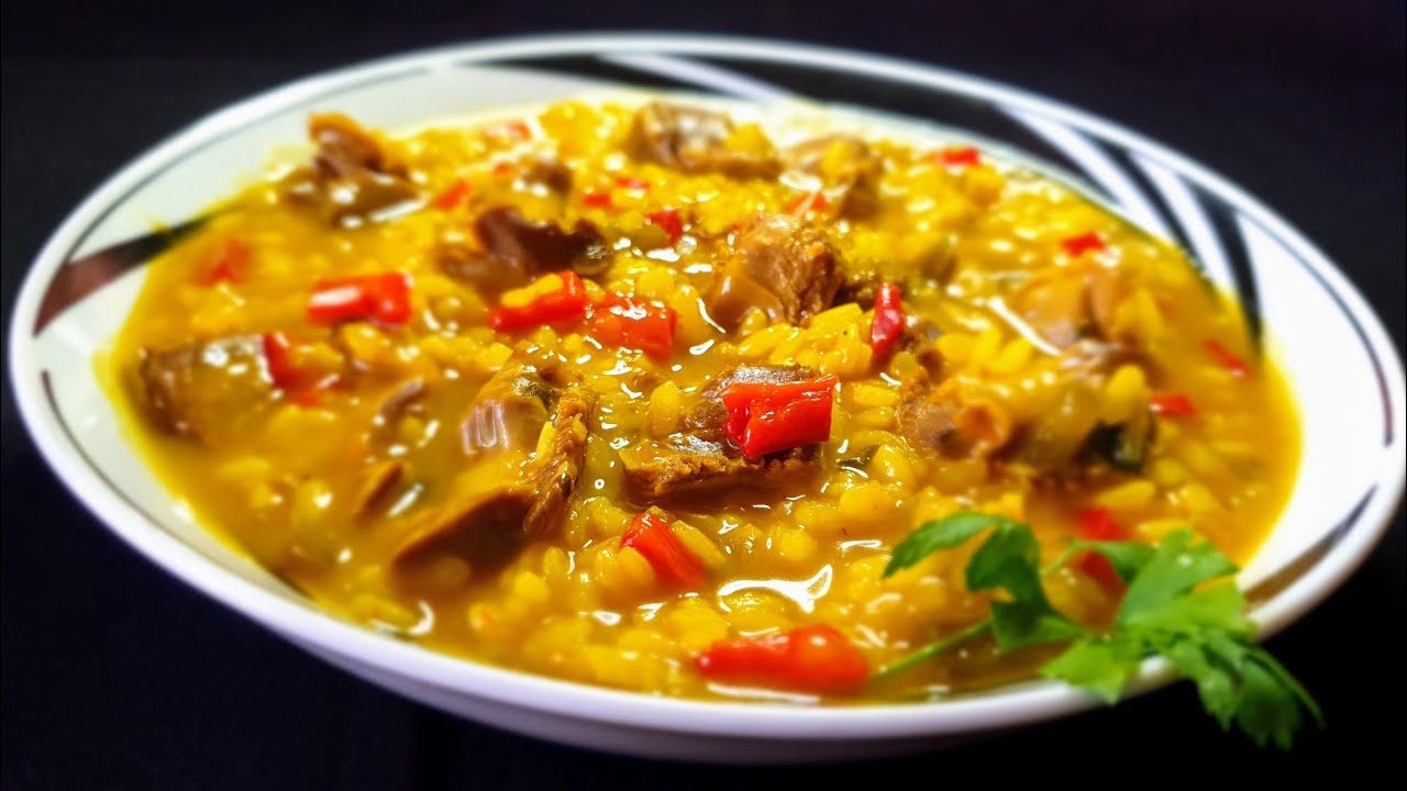 ARROZ con mollejas de POLLO