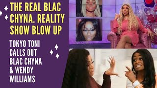#BlacChyna and #TokyoToni BLOW UP on The Real Blac Chyna show and Tokyo Toni shades Wendy Williams
