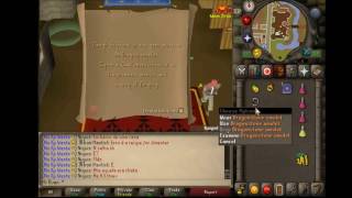 OSRS Clue Scroll - Laugh in front of the gem store in Argougne market. - 2007 Scape
