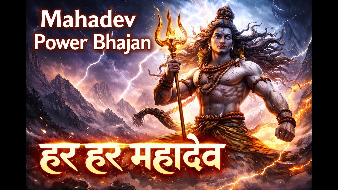 Mahadev Power Bhajan | Har Har Mahadev Chant | Original Sanskrit Hindi Shiva Song