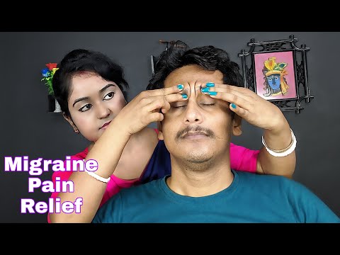 Migranine Pain Relief Massage With Her Soft Hand | Massage From Indian Lady | Moral Of ASMR