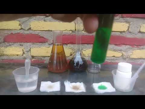 Video: Mengapa perak klorida disimpan dalam botol berwarna?