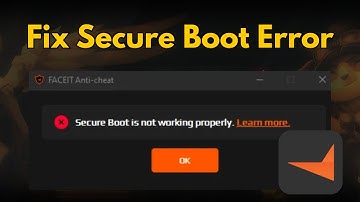 Fix Secure Boot Werkt Niet Goed Fout in Faceit | Eenvoudige Stapsgewijze Handleiding