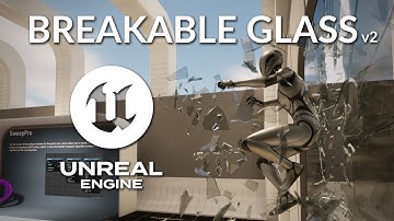 Breakable Glass v2 UE5 – Advanced Procedural Fracturing!