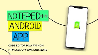 noteped++ code editor on android | noteped plus plus android | 6 to use noteped++ screenshot 1