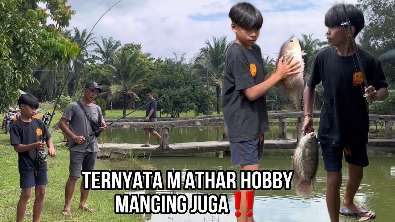 TERNYATA SELAIN HOBBY BALAP, M ATHAR JUGA HOBBY MANCING‼️