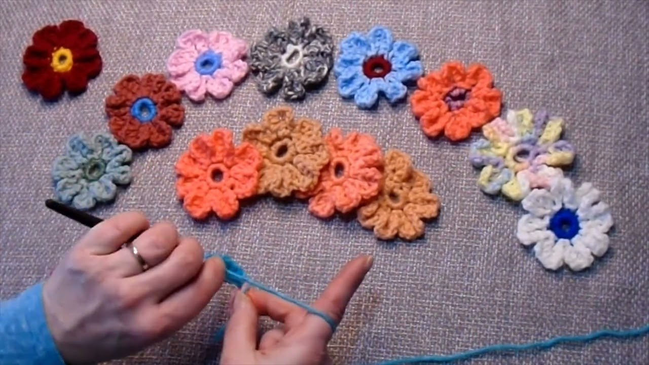 Mae's Flower Garden Afghan Instructions by Jo's Crafty Hook