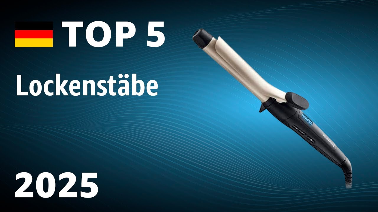 TOP—5. Beste Lockenstäbe. Test & Vergleich 2025
