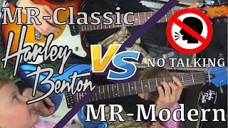 Harley Benton MR Series sound Comparison : Classic VS. Modern (NO TALKING)