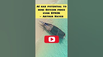 AI has potential to send Bitcoin price over $750K — Arthur Hayes #shorts #bitcoin