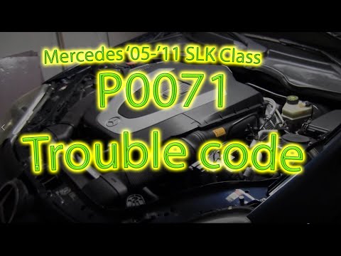 2005-2011 Mercedes SLK Class P0071 Fix