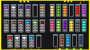 Color Ball Puzzle Gameplay |All Levels android,ios [Classic: 540-543] |ASMR&Gaming