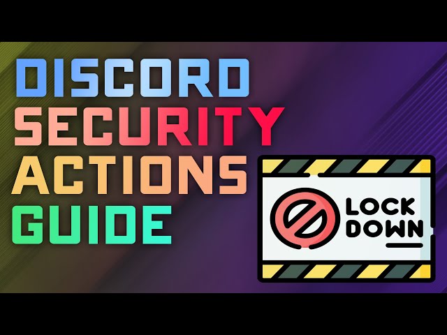 Activity Alerts + Security Actions – Discord