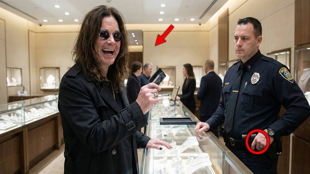 Охранник ювелирного магазина потянулся за пистолетом — Оззи маниакально рассмеялся и показал черн...