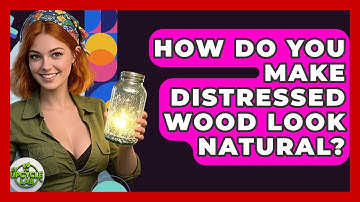 How Do You Make Distressed Wood Look Natural? - The Upcycle Lab