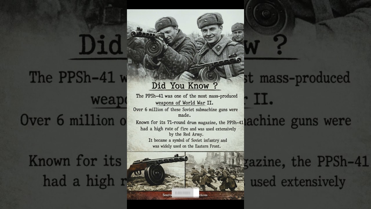 PPSh-41 | Special WW2 Guns