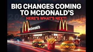 Big Changes Are Coming to McDonald's